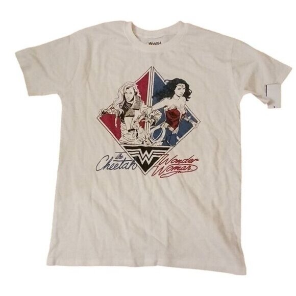 DC Comics Wonder Woman T Shirt Womens XS 1984 The Cheetah Graphic Tee - Picture 3 of 5